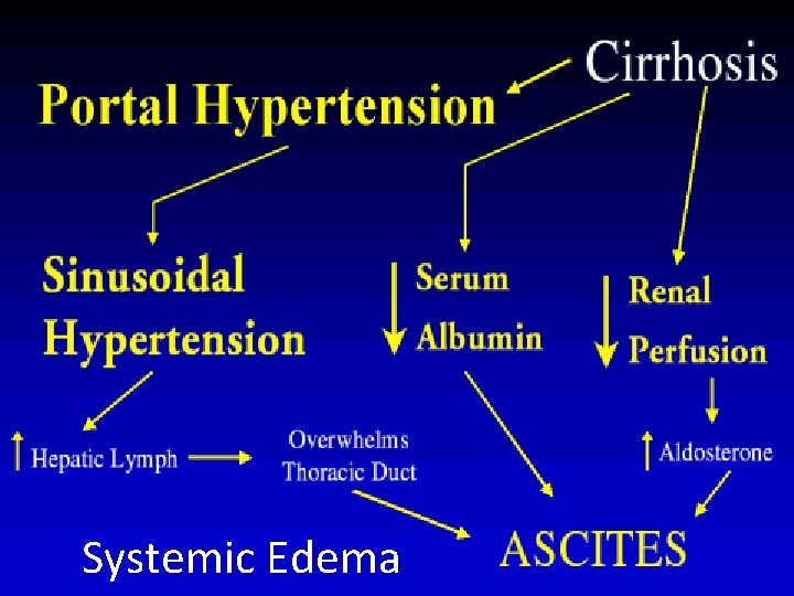 Systemic Edema Systemic Edema