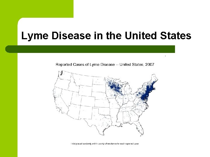 Lyme Disease in the United States Lyme Disease in the United States