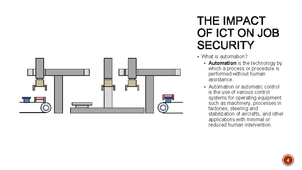 § What is automation? § Automation is the technology by which a process or