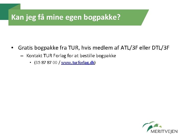 Kan jeg få mine egen bogpakke? • Gratis bogpakke fra TUR, hvis medlem af Kan jeg få mine egen bogpakke? • Gratis bogpakke fra TUR, hvis medlem af