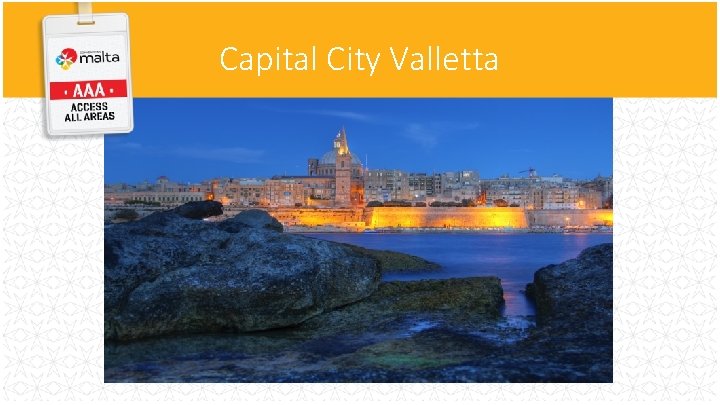 Capital City Valletta 