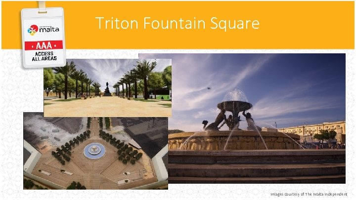 Triton Fountain Square Images courtesy of The Malta Independent 