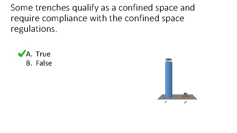 Some trenches qualify as a confined space and require compliance with the confined space