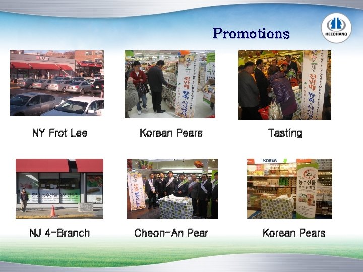 Promotions NY Frot Lee Korean Pears NJ 4 -Branch Cheon-An Pear Tasting Korean Pears