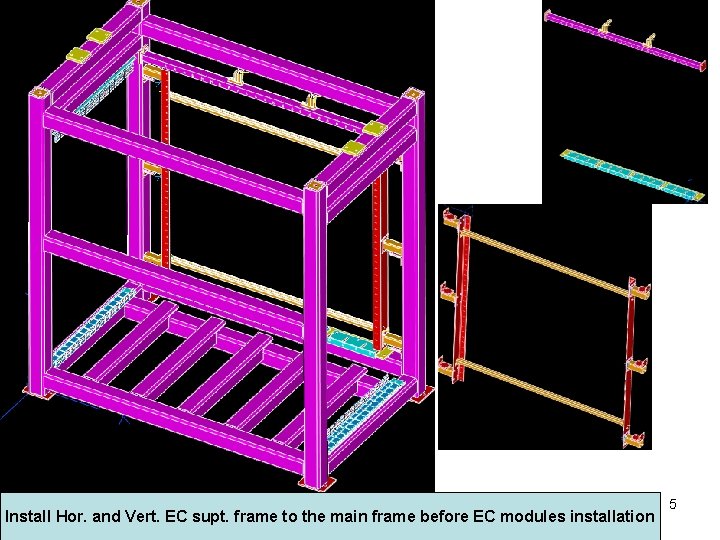 The Support Structural System For Sicbar And Ec