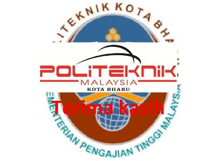 POLITEKNIK KOTA BHARU DEPARTMENT OF MECHANICAL ENGINEERING POLYTECHNICS