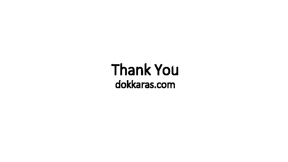 Thank You dokkaras. com 