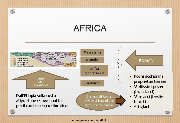 LE PROVINCE GEOGRAFIA DELLIMPERO ROMANO www jessicacenciarelli it