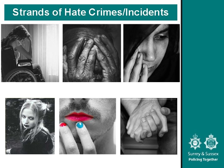 Strands of Hate Crimes/Incidents 