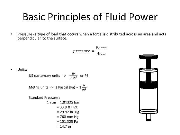 Basic Principles of Fluid Power • 