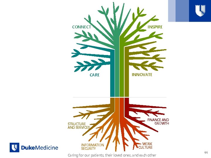 CONNECT CARE STRUCTURE AND SERVICES INFORMATION SECURITY INSPIRE INNOVATE FINANCE AND GROWTH WORK CULTURE