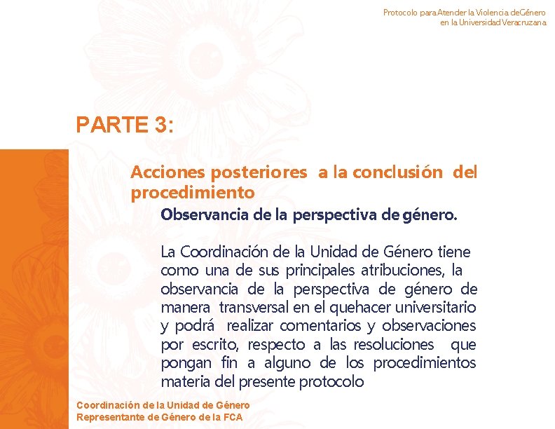 Protocolo para Atender la Violencia de Gnero en