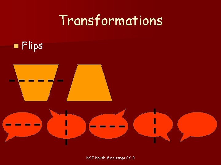 Transformations n Flips NSF North Mississippi GK-8 Transformations n Flips NSF North Mississippi GK-8