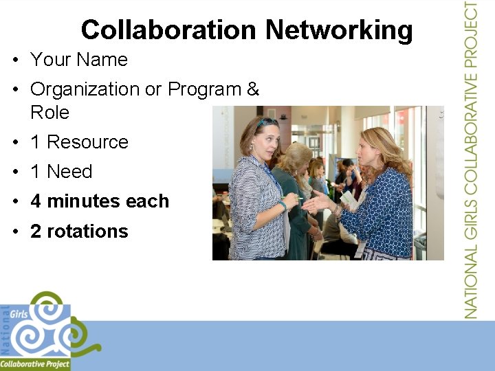 Collaboration Networking • Your Name • Organization or Program & Role • 1 Resource