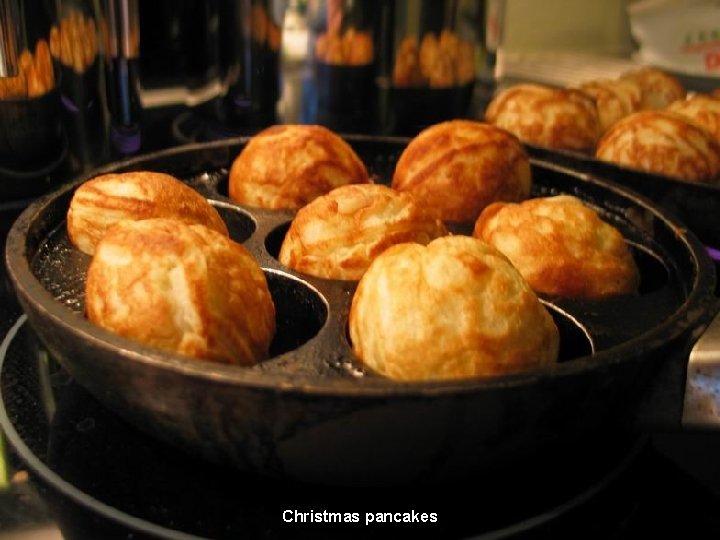Christmas pancakes 