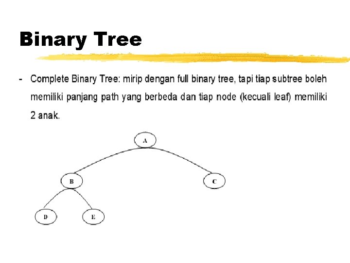 Binary Tree 