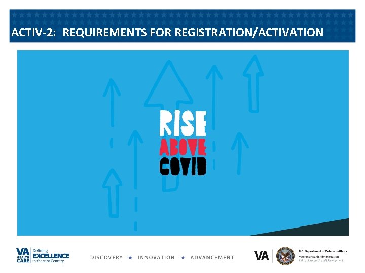 ACTIV-2: REQUIREMENTS FOR REGISTRATION/ACTIVATION 