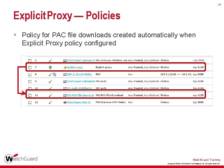 58 Explicit Proxy — Policies § Policy for PAC file downloads created automatically when
