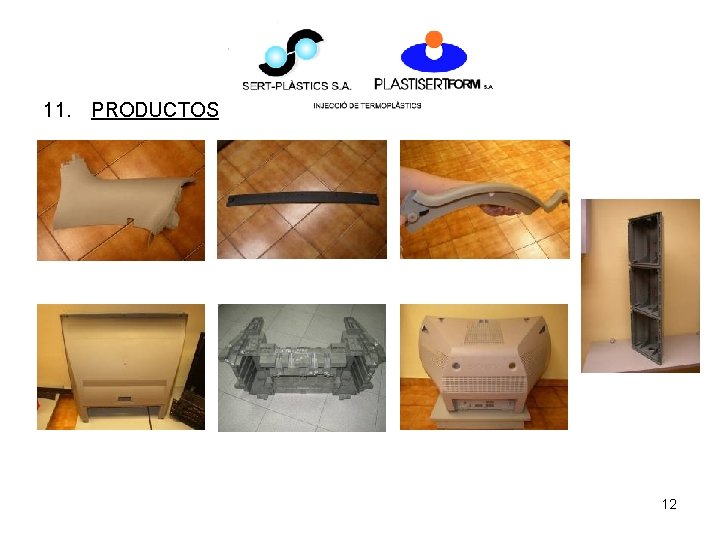 11. PRODUCTOS 12 11. PRODUCTOS 12