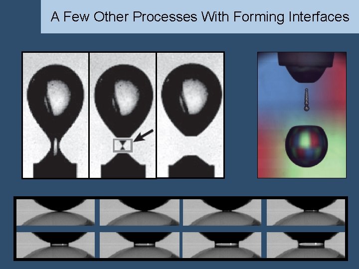 A Few Other Processes With Forming Interfaces A Few Other Processes With Forming Interfaces