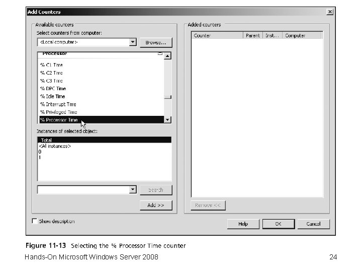 Hands-On Microsoft Windows Server 2008 24 