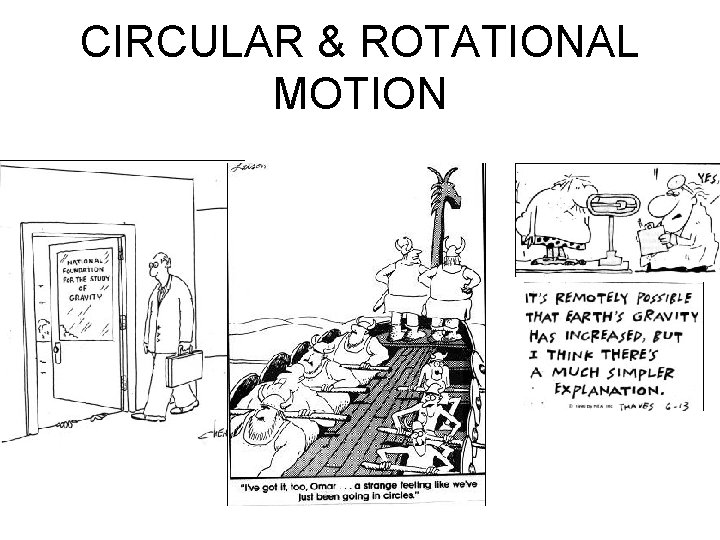 CIRCULAR & ROTATIONAL MOTION 