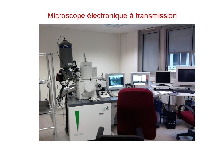 Microscope électronique à transmission 