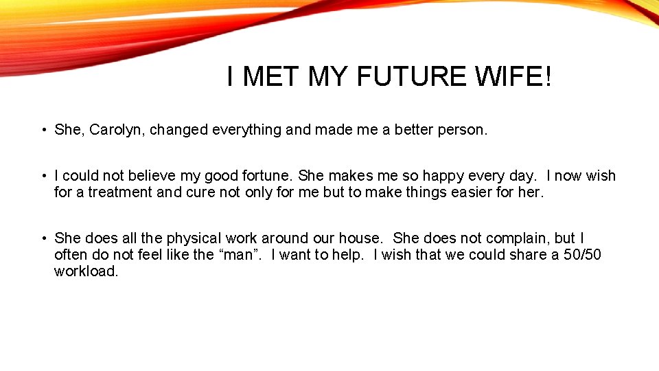 I MET MY FUTURE WIFE! • She, Carolyn, changed everything and made me a