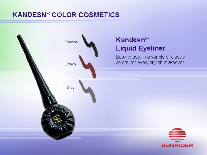 KANDESN® COLOR COSMETICS Kandesn® Liquid Eyeliner Easy to use, in a variety of classic