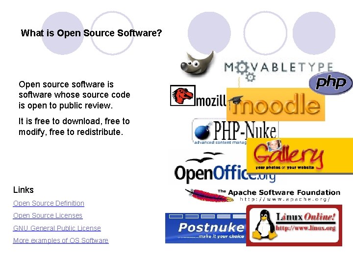 What is Open Source Software? Open source software is software whose source code is