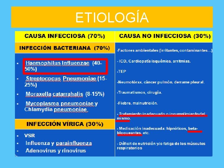 ETIOLOGÍA 