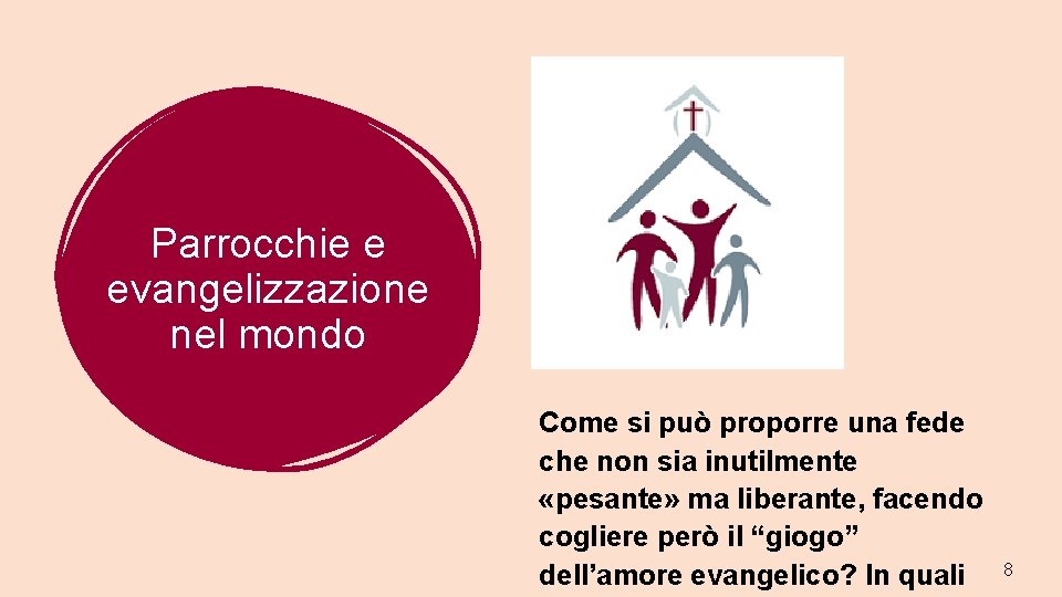 Parrocchie e evangelizzazione nel mondo Come si può proporre una fede che non sia