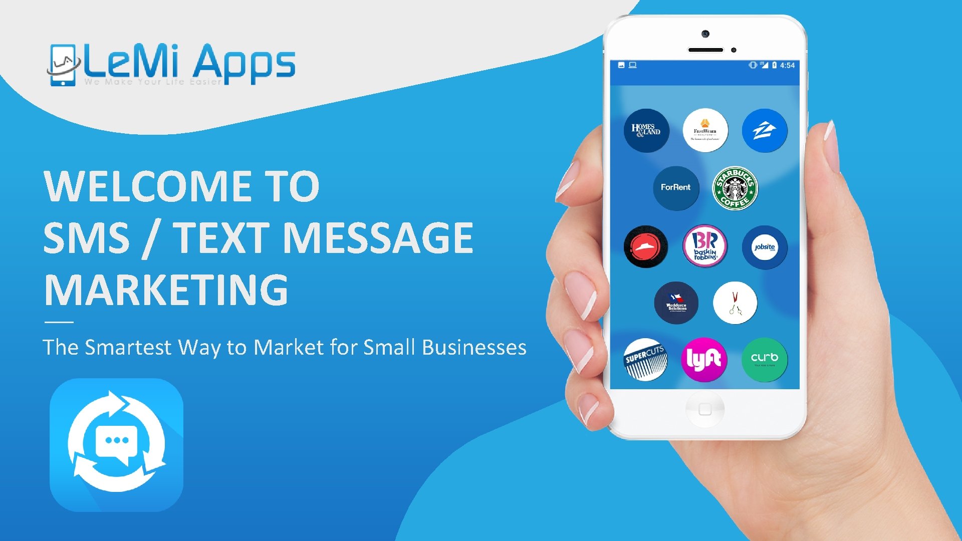 WELCOME TO SMS / TEXT MESSAGE MARKETING The Smartest Way to Market for Small