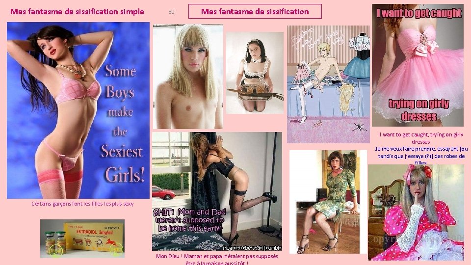 Mes fantasme de sissification simple 50 Mes fantasme de sissification I want to get