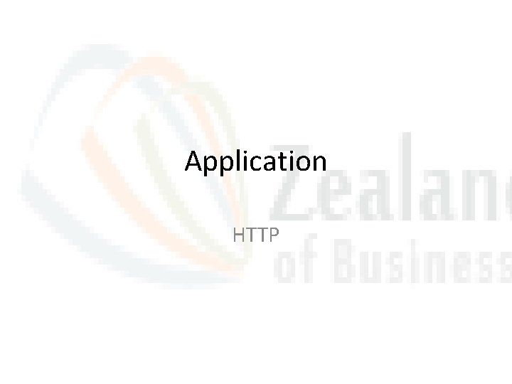 Application HTTP 