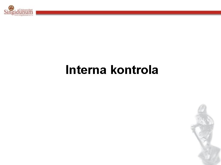 Intеrnа kоntrоlа 