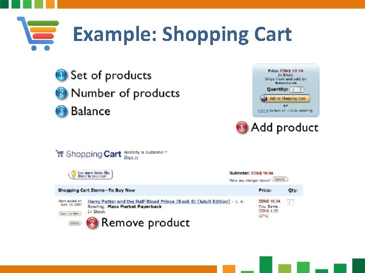 Example: Shopping Cart 