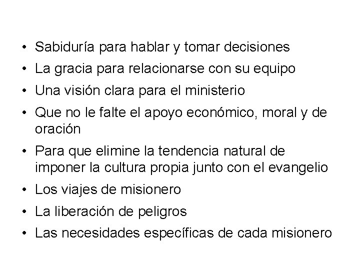  • Sabiduría para hablar y tomar decisiones • La gracia para relacionarse con