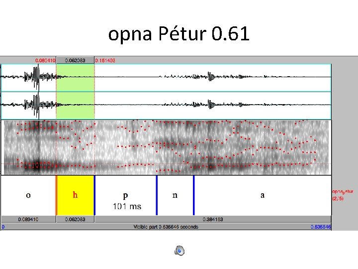 opna Pétur 0. 61 
