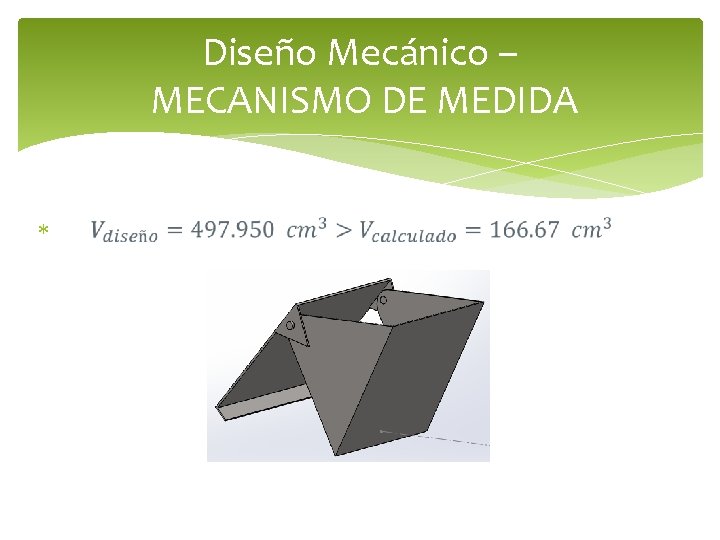 Diseño Mecánico – MECANISMO DE MEDIDA 