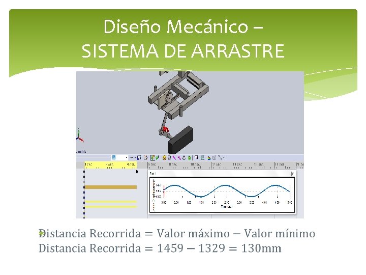Diseño Mecánico – SISTEMA DE ARRASTRE Diseño Mecánico – SISTEMA DE ARRASTRE