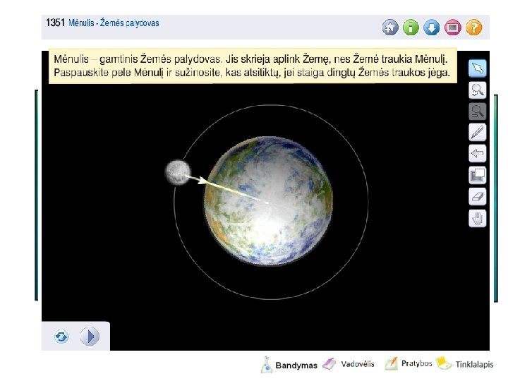 Kodėl Mėnulis nenukrinta ant Žemės? 