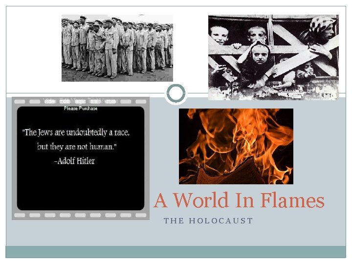 A World In Flames THE HOLOCAUST 