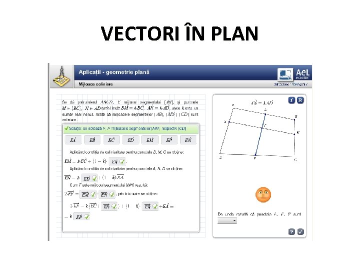 VECTORI ÎN PLAN 