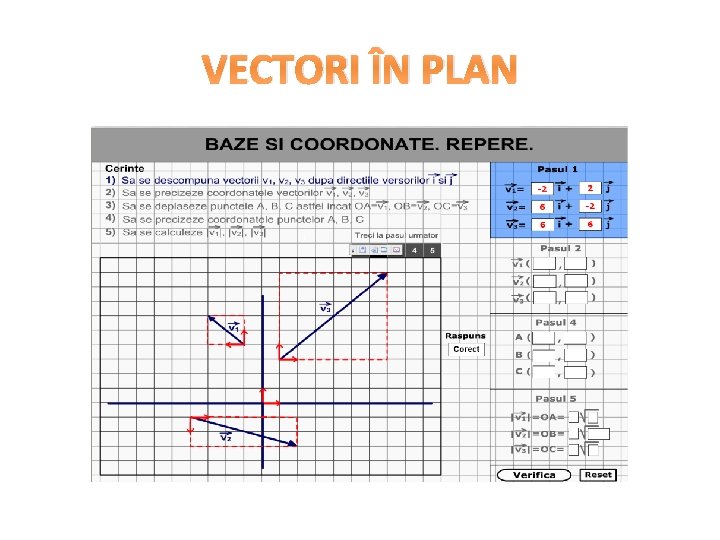 VECTORI ÎN PLAN 