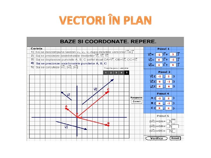VECTORI ÎN PLAN 