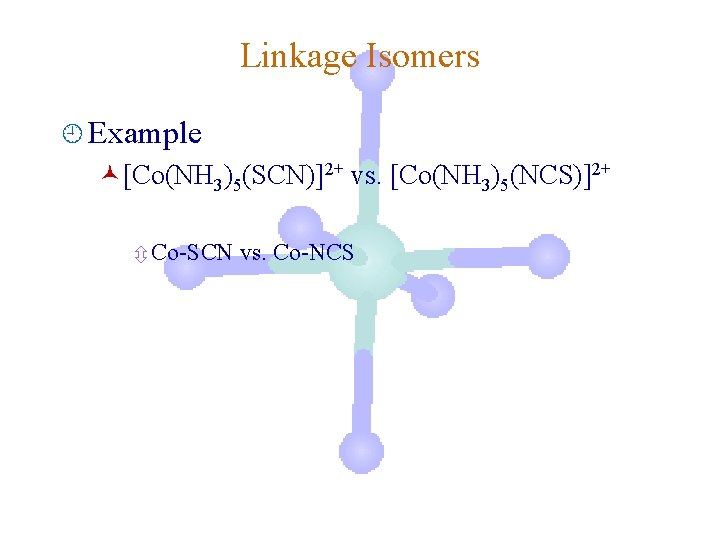 Chem 160 General Chemistry Ii Lecture Presentation Coordination