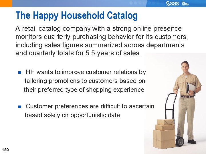 The Happy Household Catalog A retail catalog company with a strong online presence monitors