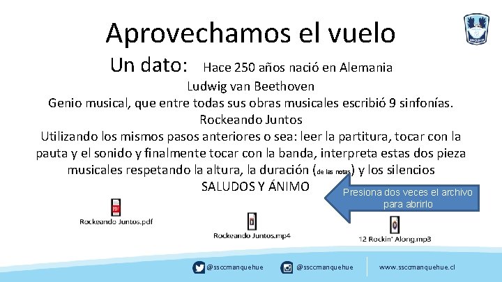 Aprovechamos el vuelo Un dato: Hace 250 años nació en Alemania Ludwig van Beethoven