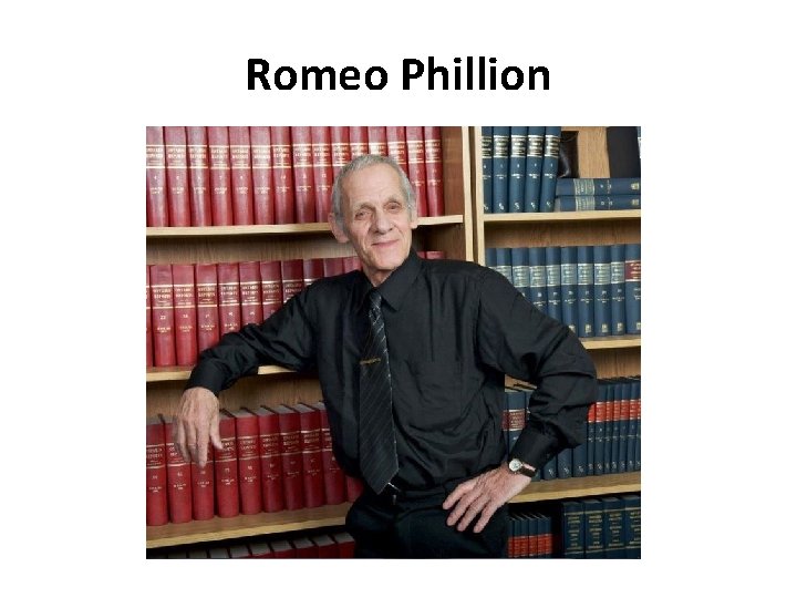 Romeo Phillion 